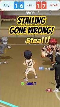 When STALLING becomes its own DOWNFALL! - Kuroko's Basketball: Street Rivals