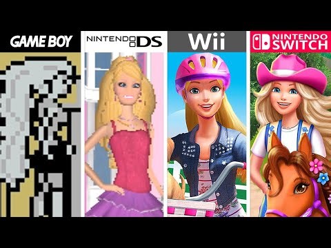 Evolution of Barbie Games (1985 - 2025)