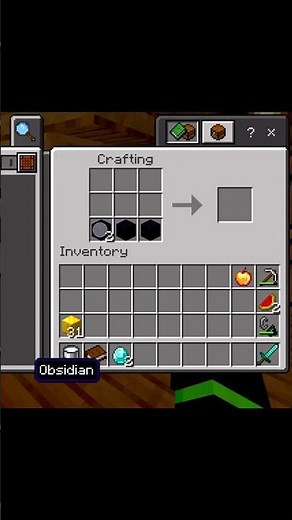 minecraft how to make craft a enchanting table #minecraft #gaming #gamingshorts #survival