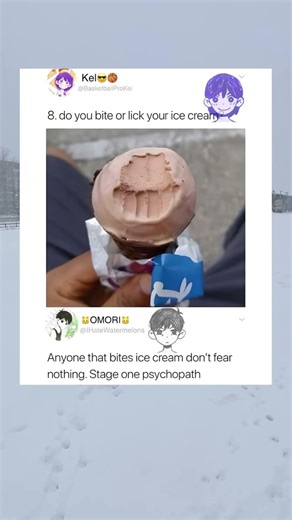 Do You Bite Or Lick Ice Cream Stage One Psychopath Test 😱 #IceCream #PsychopathTest