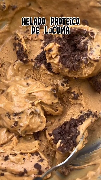Helado proteico de lúcuma | Receta saludable