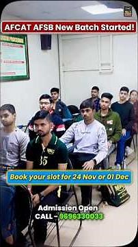 AFCAT AFSB Interview | Prep Started | Enroll in MKC’s New AFSB Batch Today #afsb #afsbpreparation