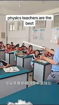 The best thing about physics is the craziness of its experiments with the best professors.