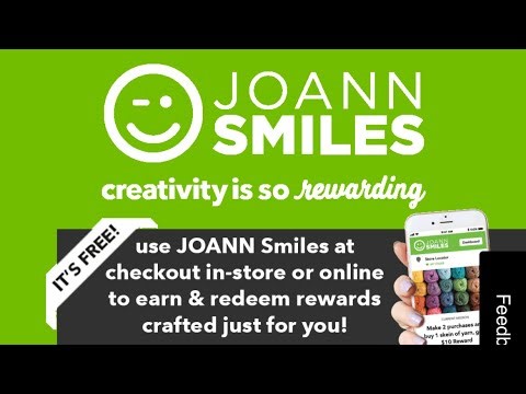 JoAnn Fabric Store Smiles Reward & Discount Programs