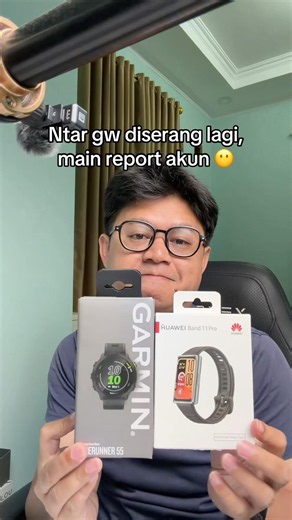 Huawei Band 11 Pro mau diversusin Garmin Forerunner 55??