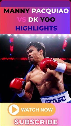 Pacquiao Knocked Him Down 😳 #Pacquiao #FightHighlights #CombatSports