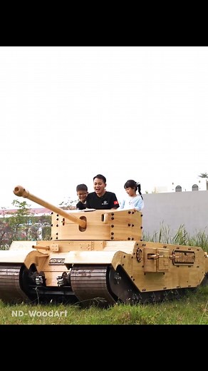 Building a GIANT Wooden TOG II Tank P4 #build #homemade #diy #tank #worldoftank