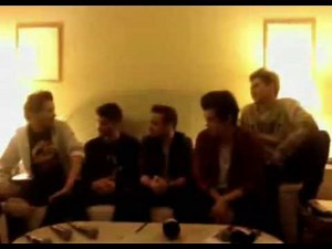 One Direction - C'Cauet NRJ (Twitcam)