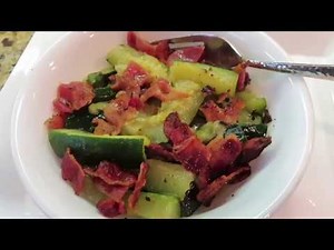 Zucchini With Bacon