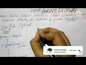 HMP Shunt Pathway - Tricks to remember | PENTOSE PHOSPHATE PATHWAY |within 5mins with significance