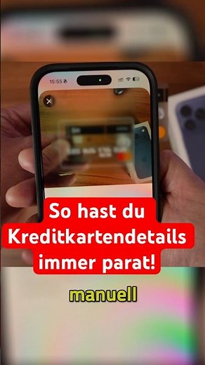 So hinterlegst du Kreditkartendaten sicher im iPhone