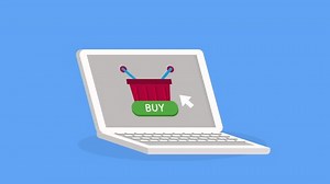 Laptop Computer Shopping Basket Animation 4k Stock Footage Video (100% Royalty-free) 1100653821 | Shutterstock