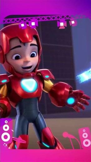 Vamos a hacer música con el superequipo 🎸 | MARVEL IRON MAN | ‪@DisneyJuniorES‬