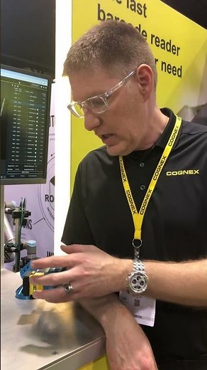 AI-Powered Barcode Scanning: Inside the Cognex DataMan 290 at MD&M West! 🚀