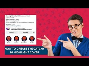 How to create Instagram highlight Covers in minutes