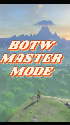 BOTW MASTER MODE TRAILER WITH DLC - WATCH THE FULL VIDEO ON MY YOUTUBE CHANNEL #zelda #botw