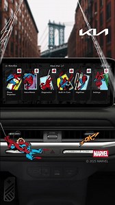 Kia x Spiderman Display Themes | Be the Hero of Your Drive​