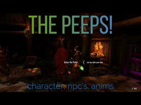 The Character Stuff.. Skyrim - F.O.R.E.S.T mod pack 4K RTX 3090