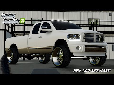 NEW FS22 & FS25 MOD ADDITION! (Ram 3500 Cummins Showcase)