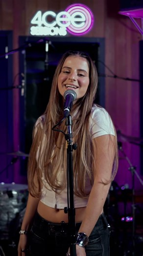 Natalie Jane Covers ABBA's Dancing Queen Live in Studio! #shorts