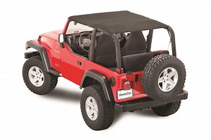 MasterTop  Bimini Top Plus for 97-06 Jeep Wrangler TJ