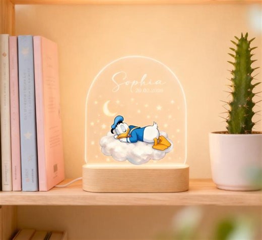Custom Night Light Cute Mouse,acrylic Night Light,animals Plaque Lamp,baby LED Lights,light up Sign for Kids,bedside Lamp,disney Gift Mickey - Etsy