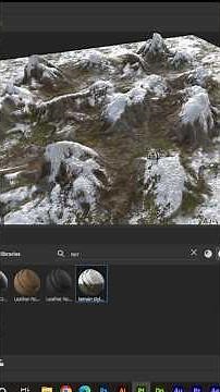 The Fastest Way to Build 3D Mountains (Maya Tutorial) #maya #autodesk #3dmodeling