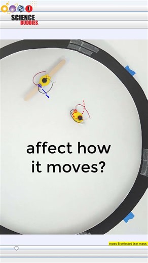 how does bristlebot mass distribution affect rotation rate?