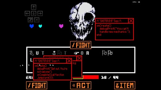 【七魂Gaster战 第3阶段】[Undertale] - Final Experiment