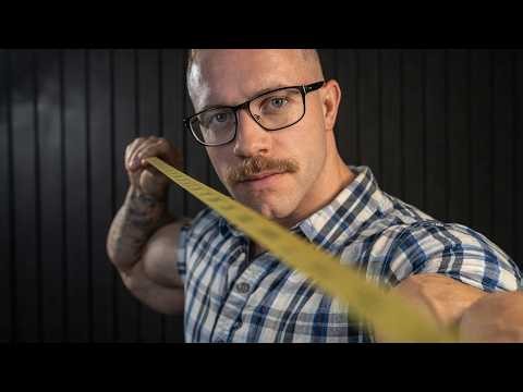 ASMR | Hold Still..I’m Measuring You 👔