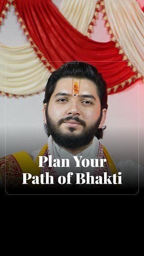 49K views · 2K reactions | Just as we plan for a secure future through financial and educational planning, it's equally important to map out our devotional path and journey in the path of Bhakti | Goswami Shri Aashray Kumarji | Facebook