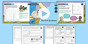 Year 6 Diving into Mastery: Step 1 The First Quadrant Teaching Pack