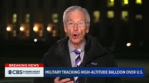 High-altitude balloon discovered over U.S.