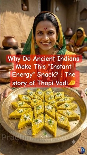 How Ancient Kitchens Engineered Protein rich Shelf-Stable Thapi Vadi!🛡️✨ #shorts #historyfacts