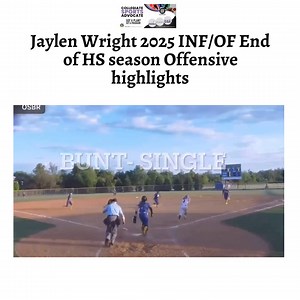 Jaylen Wright 2025 INF/OF End of HS season Offensive highlights @Jaylen11Wright @TSThunderNova | Collegiate Sports Advocate | Facebook
