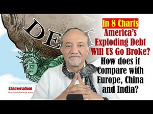 In 8 Charts America’s Exploding Debt Will US Go Broke? How does it Compare with EU, China & India?