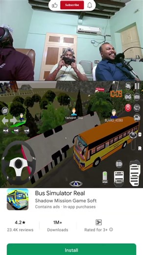 அட படு பாவிகளா | Bus Simulator Real | Race & Fun Gameplay #tamilgaming #bussimulator #funny #gaming
