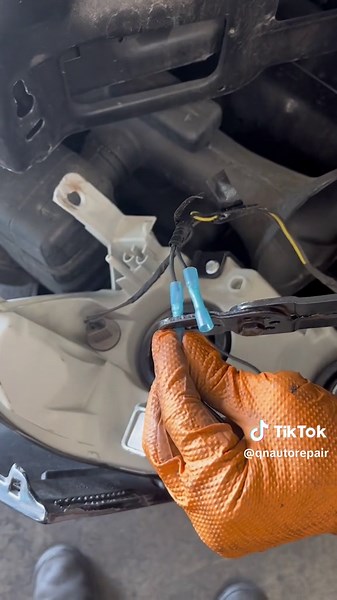 Burnt Headlight Socket Repair Guide
