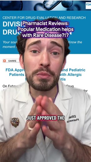 🚨 FDA approves Dupixent for adults kids 6 with allergic fungal rhinosinusitis (AFRS) — the first ever approved treatment. In trials, it reduced sinus inflammation, nasal polyps, steroid use, and need for surgery. #FDA #Dupixent #AFRS #ChronicSinusitis #Pharmacist