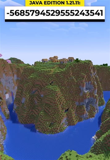 One of my favorite Minecraft village seeds ever!