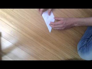 Faire un poisson en papier - animal en origami