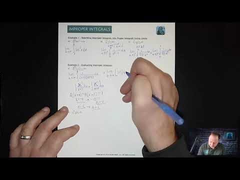 Improper Integrals Guided Notes (BC Topics 2, Video 5)