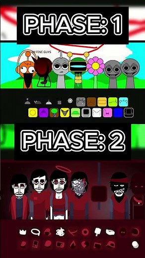 SPRUNKI retake | sprunki phase 100 | MIx PHASE 1vs PHASE 2 | sprunki fase 5 | incredibox sprunki