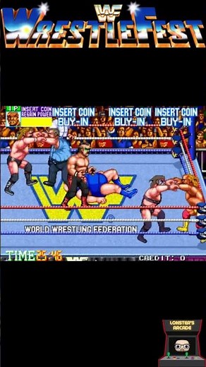 The Best Wrestling Arcade Game EVER? WWF WrestleFest Review