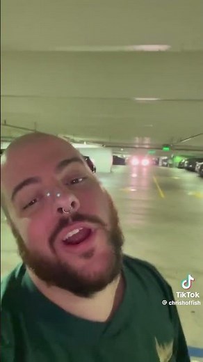 Bald guy singing in garage “we’re in heaven” original tiktok