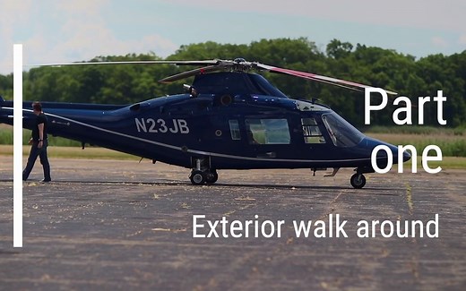 阿古斯塔 Agusta AW109直升机检查启动飞行