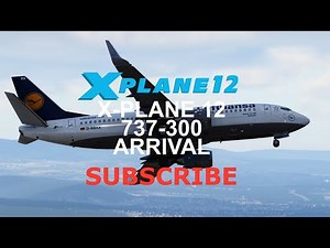 X-Plane 12 IXEG Boeing 737-300 Arrival Landing Frankfurt 4K w/Reshade