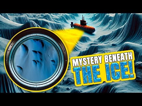 What’s Beneath Antarctic Ice? Submarine Discovers Stunning Structures