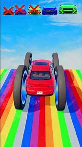 Big & Small Cars vs Broken Bridge #beamngdrive