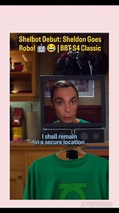 Sheldon ditches his fragile body for Shelbot—the robot that guards his spot & nerds out with Wozniak! 😆 "Greetings, friends... or whatever you are!" Pure genius chaos. Who's your robot alter-ego? Tag 'em! 👇 Sheldon presents himself through a robot in Season 4, Episode 2: "The Cruciferous Vegetable Amplification". Worried about his lifespan, he builds the "Mobile Virtual Presence Device" (aka Shelbot) to interact with the world safely from his room—complete with his face on screen, enforcing sp